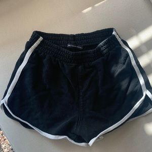 Brandy Black and White Shorts